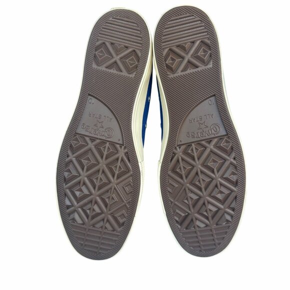 ✨Converse Chuck 70 CDG Hi Women Shoes Sz 12 Comme des Garcons PLAY Blue 171846C✨ - Picture 7 of 10